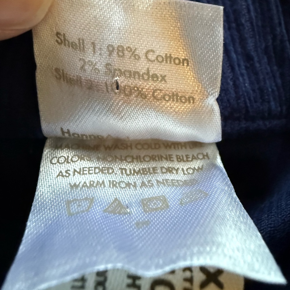 Hanna Andersson Ripstop Pants in Stretch Corduroy 6-7 Years - Picture 6 of 9